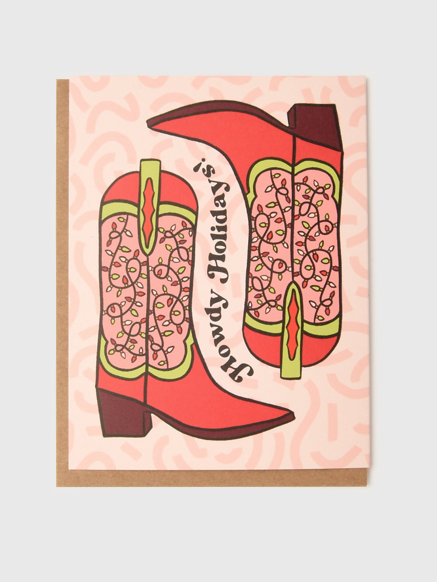 Boss Dotty Holiday Card