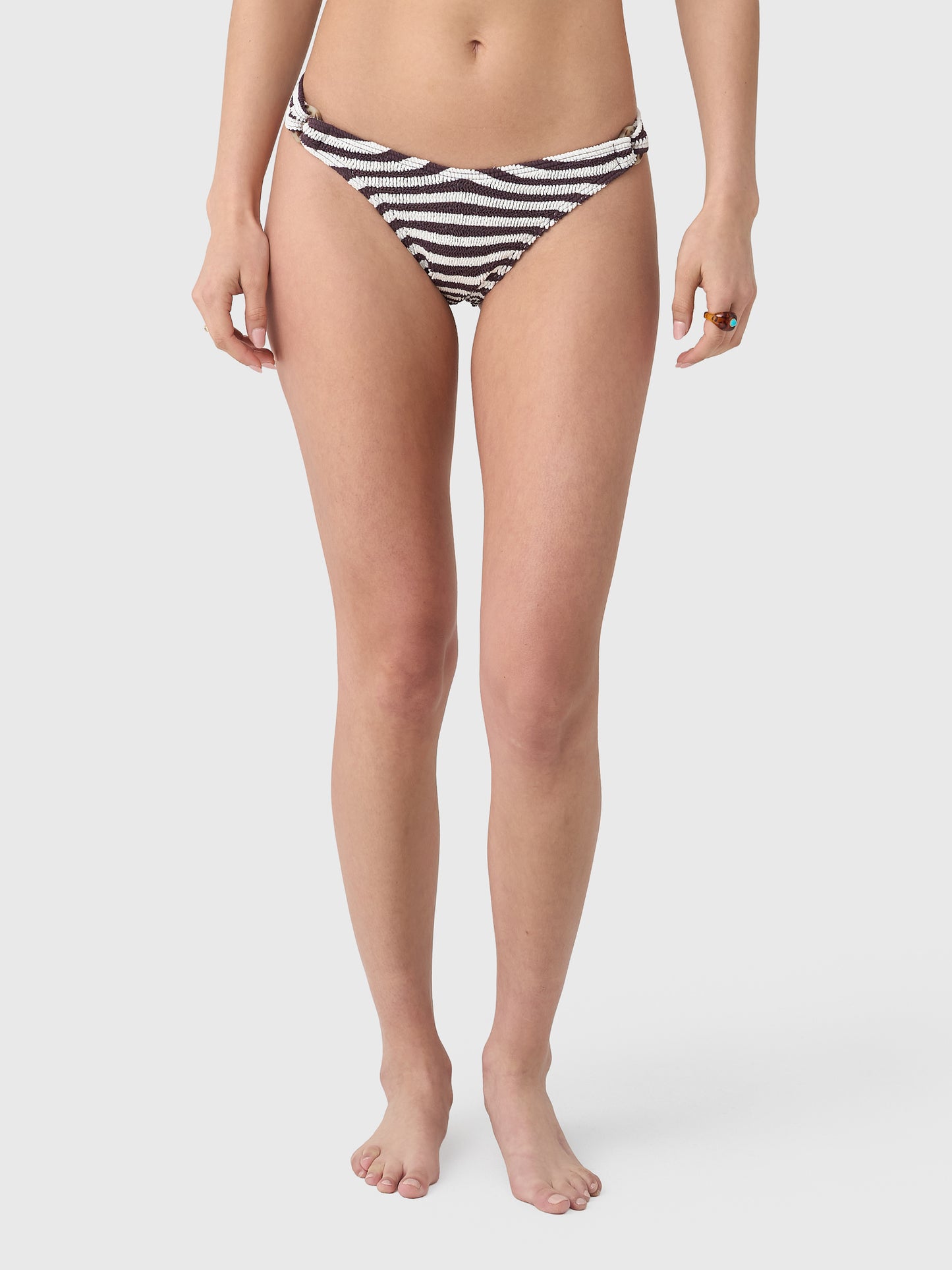 Bond Eye Women's Ring Scene Brief Bikini Bottom