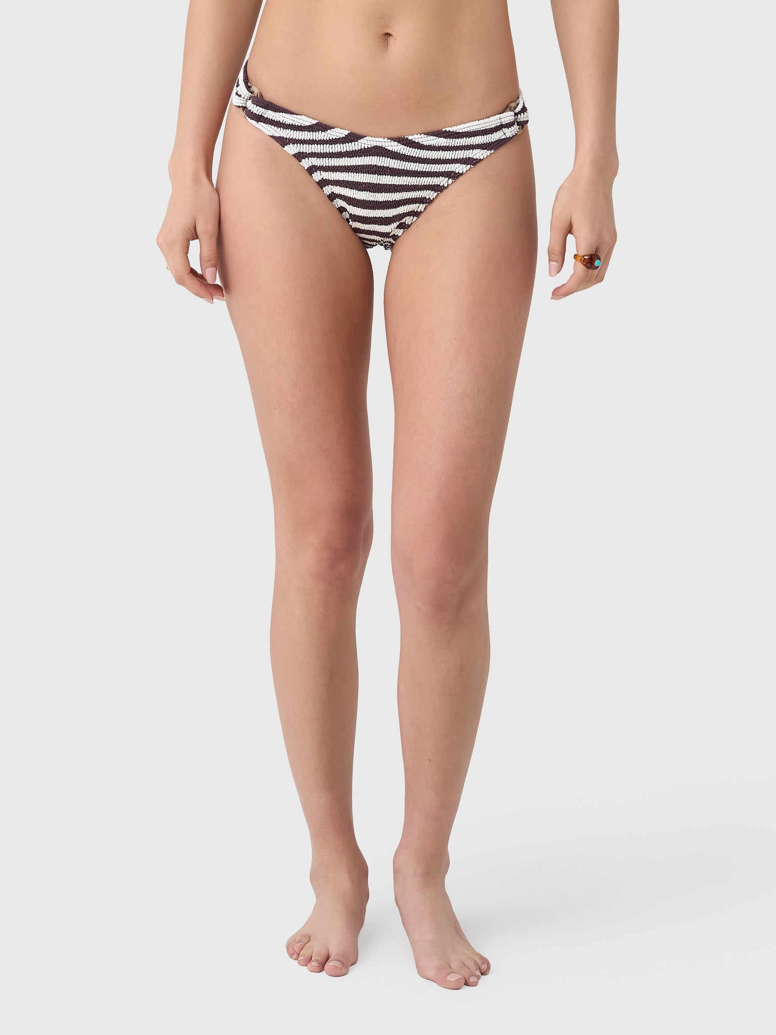 Bond Eye Women's Ring Scene Brief Bikini Bottom