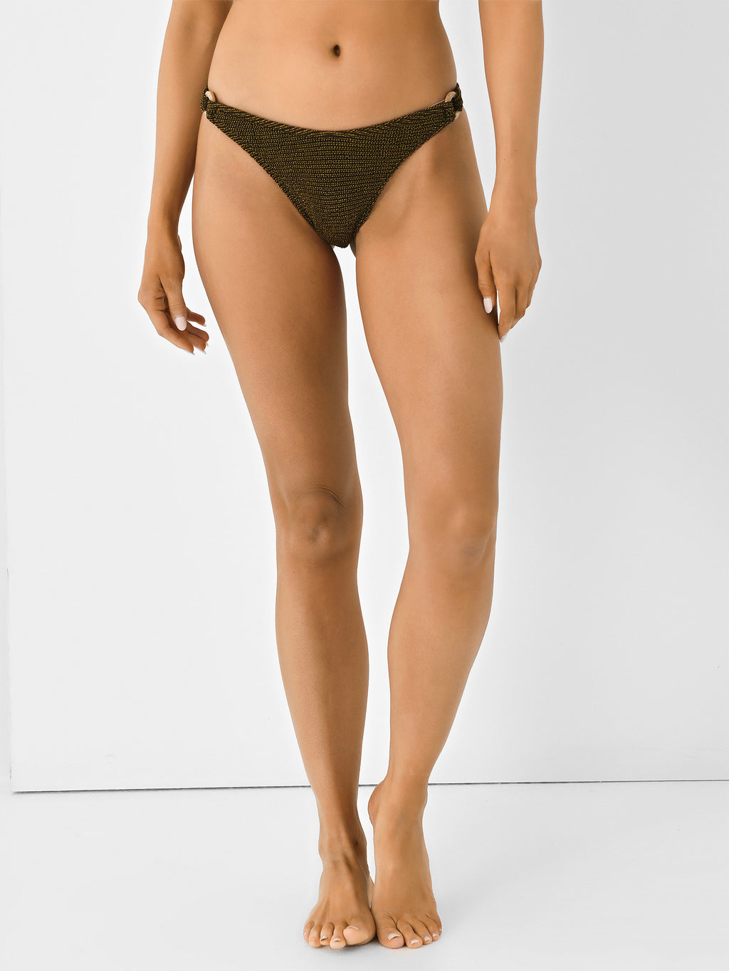 Bond Eye Women's Ring Scene Brief Bikini Bottom - Saint Bernard