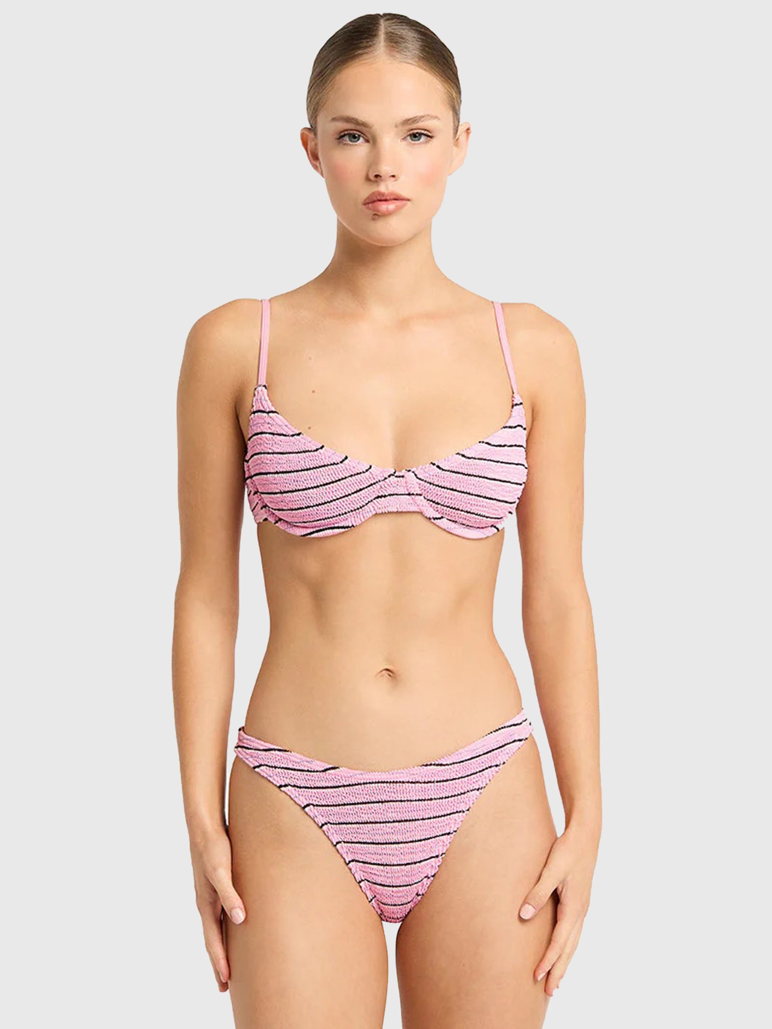 Bond Eye Women's Gracie Balconette Bikini Top - Saint Bernard