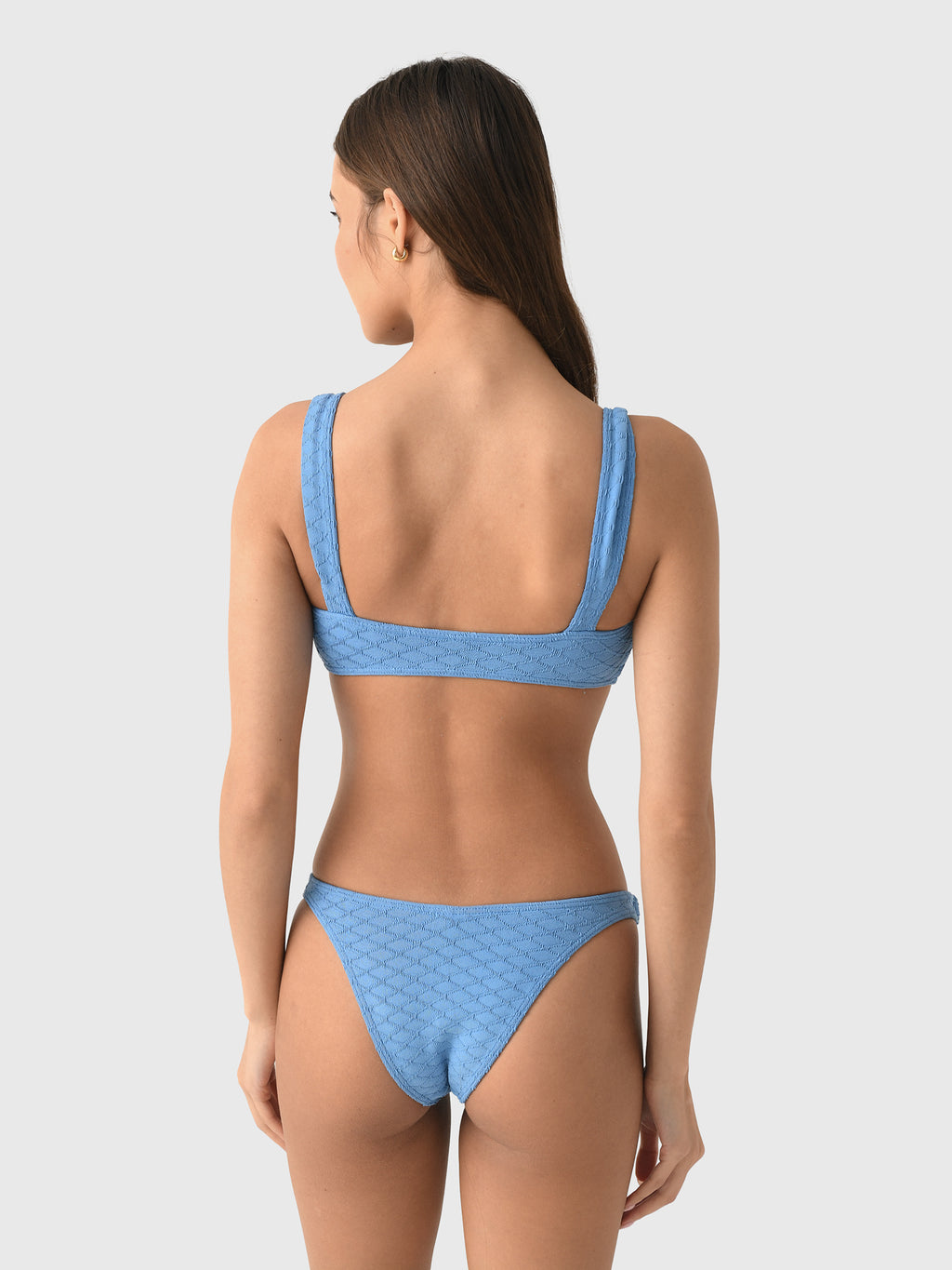 Bond Eye Women's Ring Delphi Crop Bikini Top - Saint Bernard