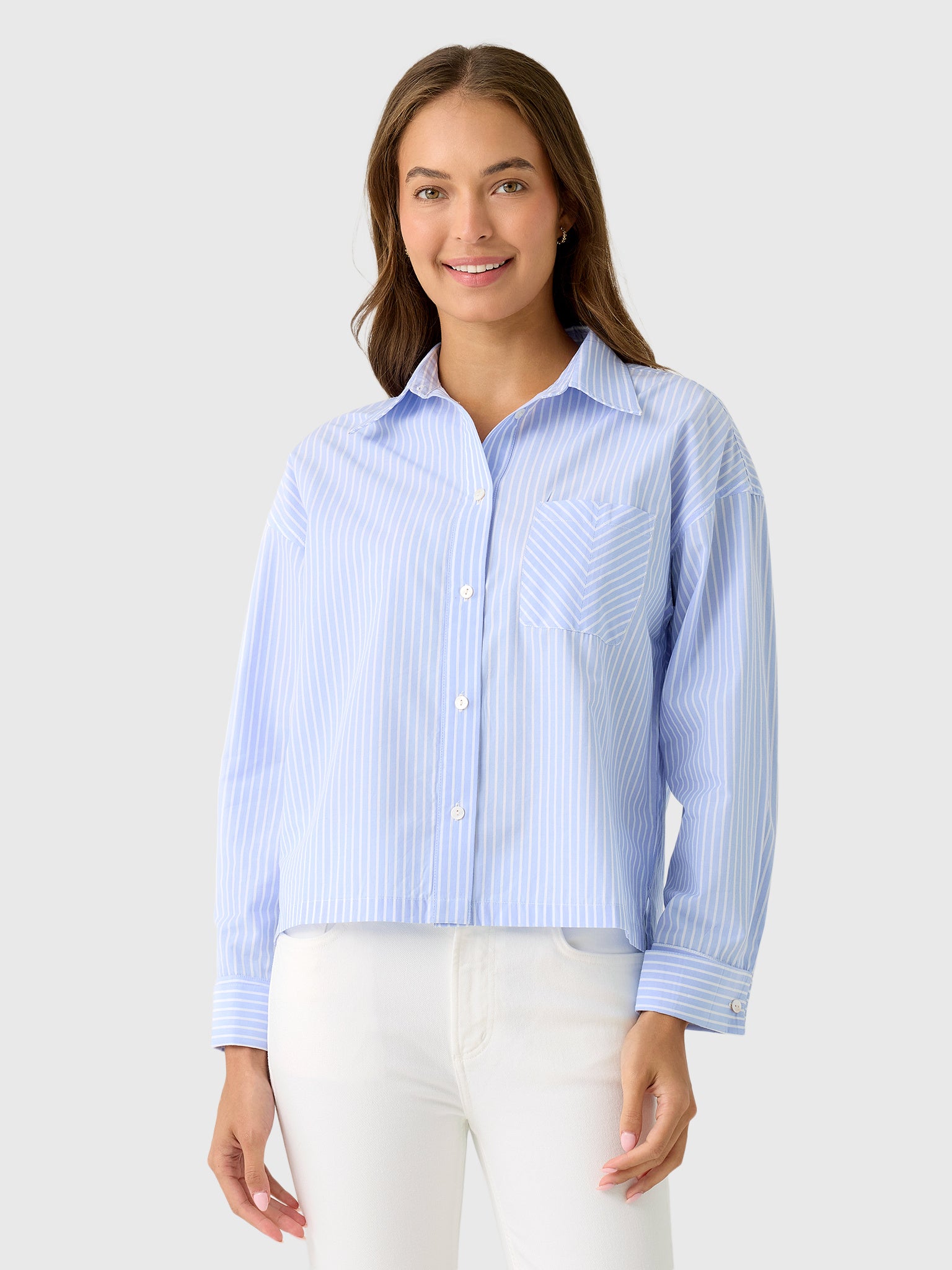 Masons Daughter Women's Boyfriend Shirt - Saint Bernard