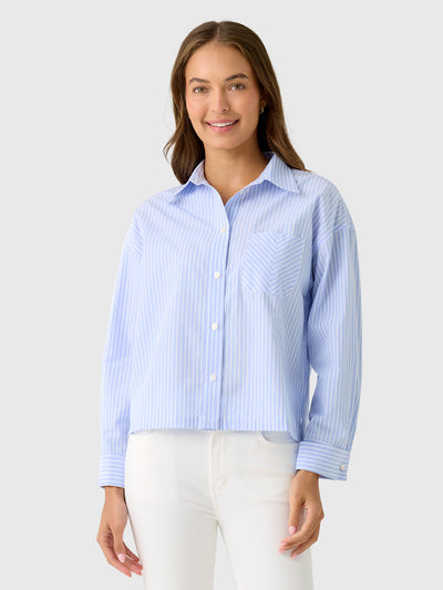 Masons Daughter Women's Boyfriend Shirt - Saint Bernard