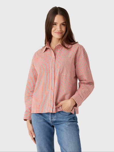 Love Note Women's Boyfriend Top - Saint Bernard