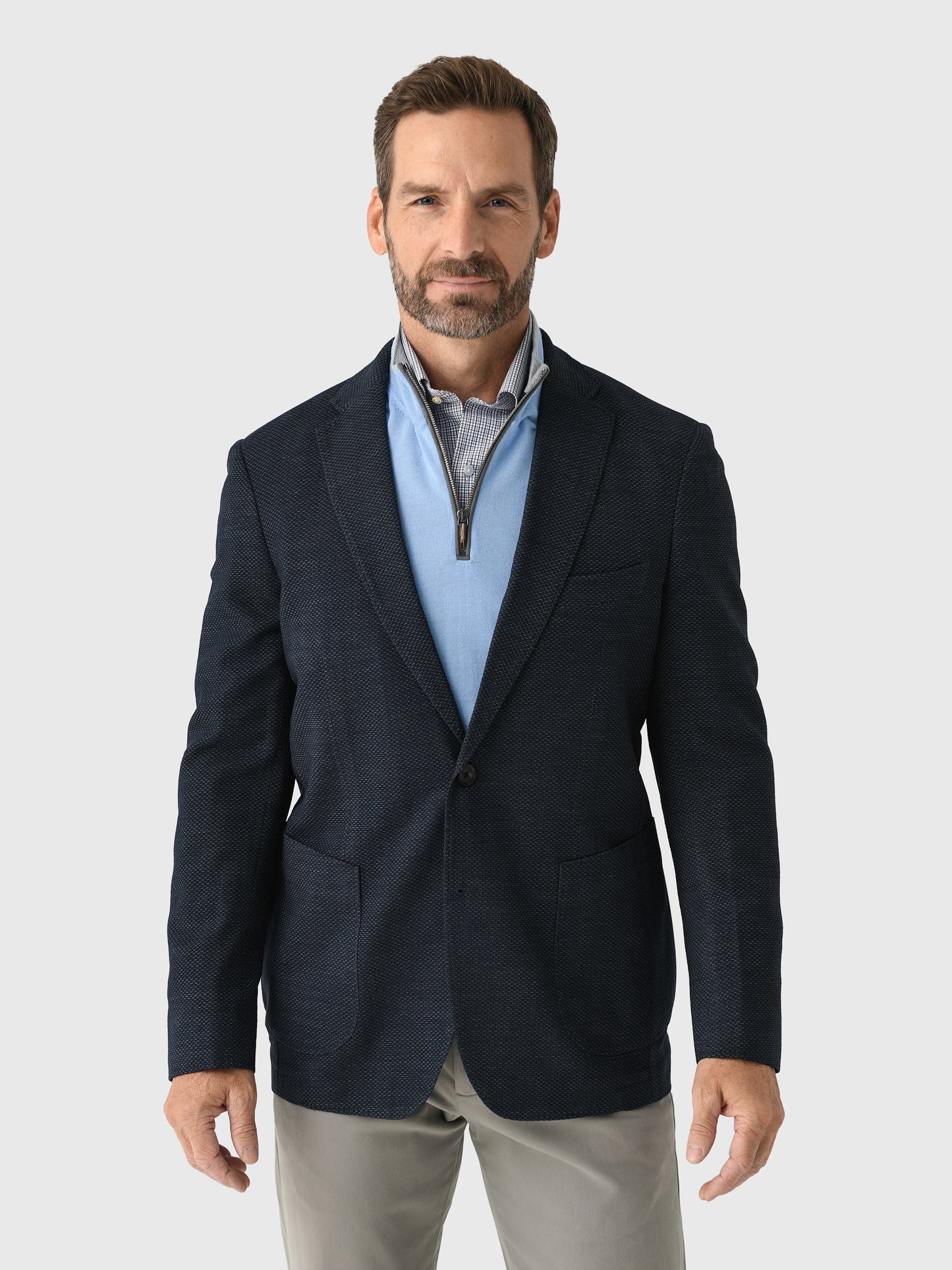 Rodd And Gunn Men's Haldon Sports Fit Jacket - Saint Bernard