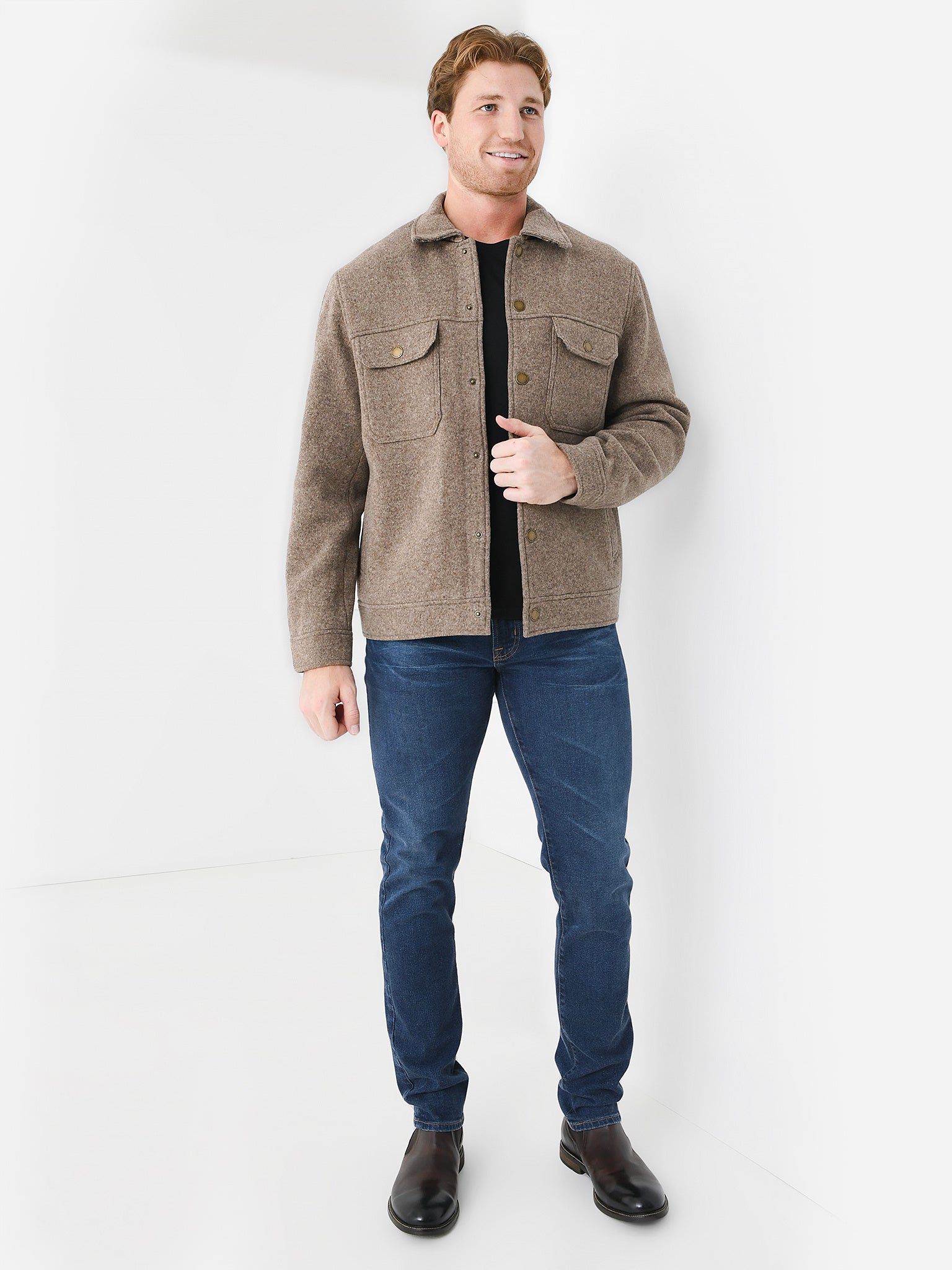 Rodd And Gunn Men's Brooklyn Jacket - Saint Bernard