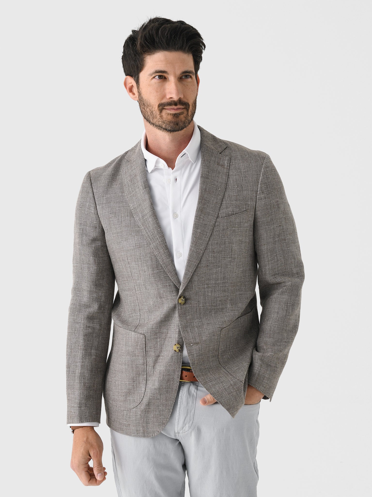 Rodd And Gunn Men's The Cascades Sports Fit Jacket - Saint Bernard