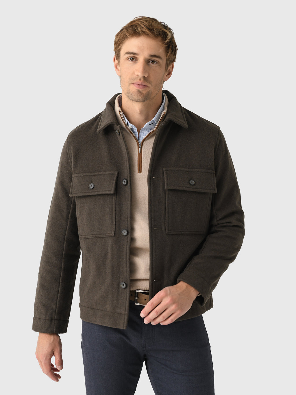 Rodd And Gunn Men's Windsoe Jacket - Saint Bernard