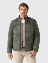 Rodd And Gunn Men's Long Island Leather Jacket - Saint Bernard