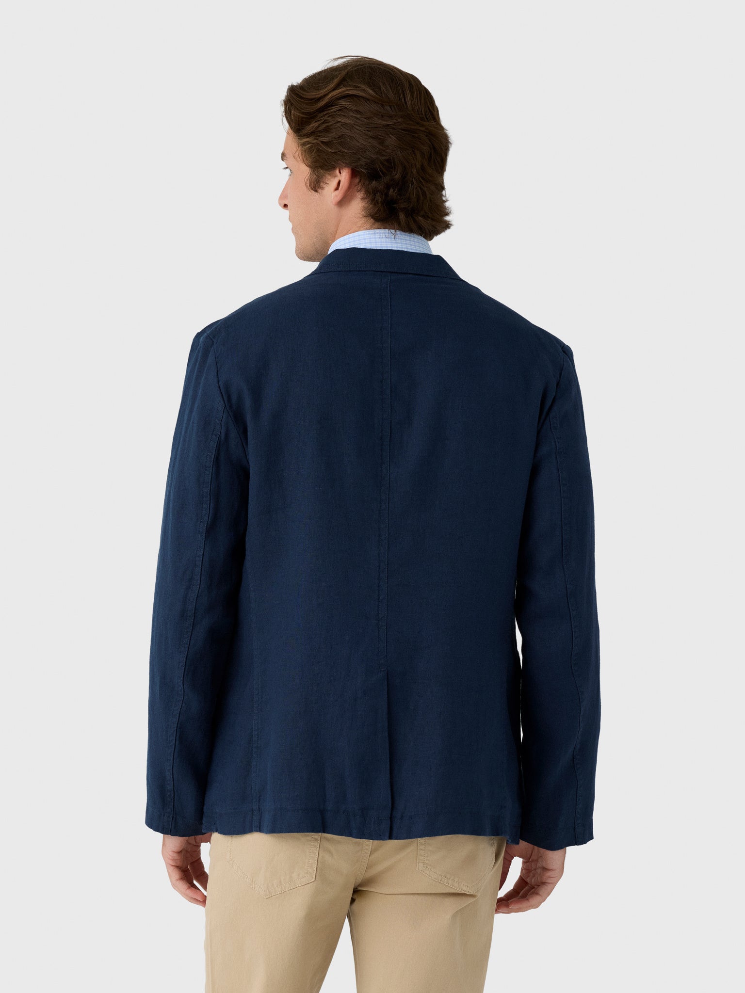 Rodd And Gunn Men's Resort Linen Blazer - Saint Bernard