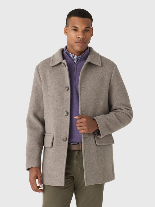 Rodd And Gunn Men's Carswell Coat - Saint Bernard