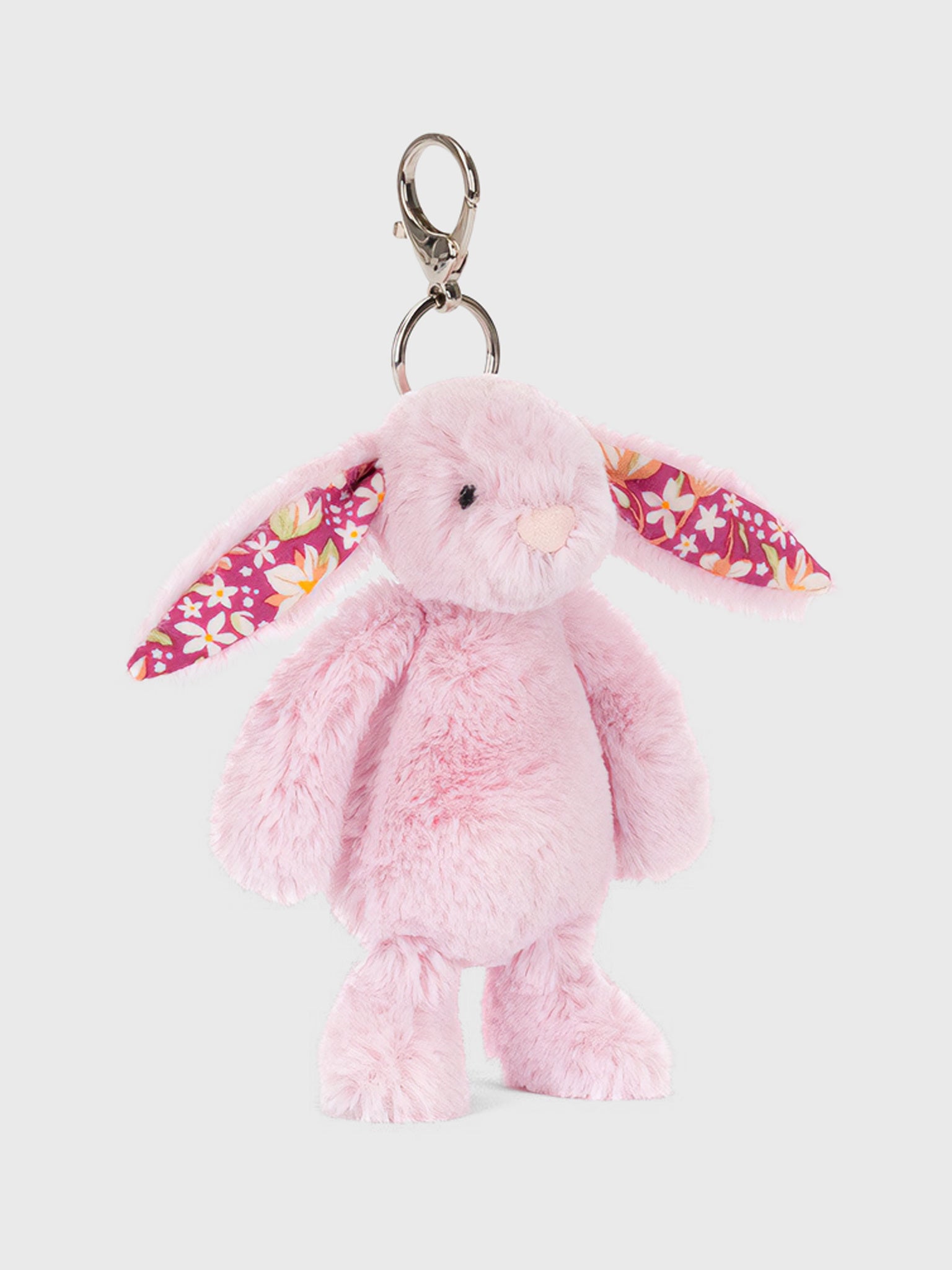 Jellycat Thistlepop Blossom Bunny Bag Charm - Saint Bernard