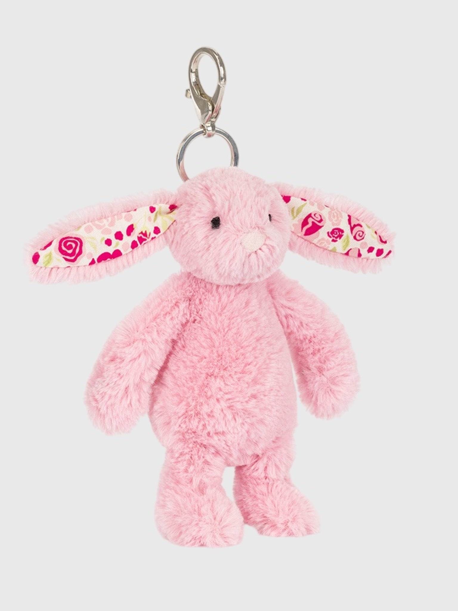 Jellycat Blushkin Blossom Bunny Bag Charm - Saint Bernard