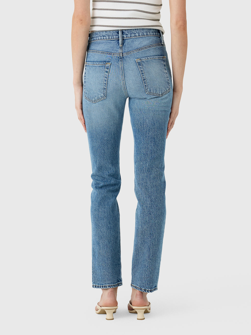 Betro Simone Women's Lindsay Straight Leg Jean - Saint Bernard