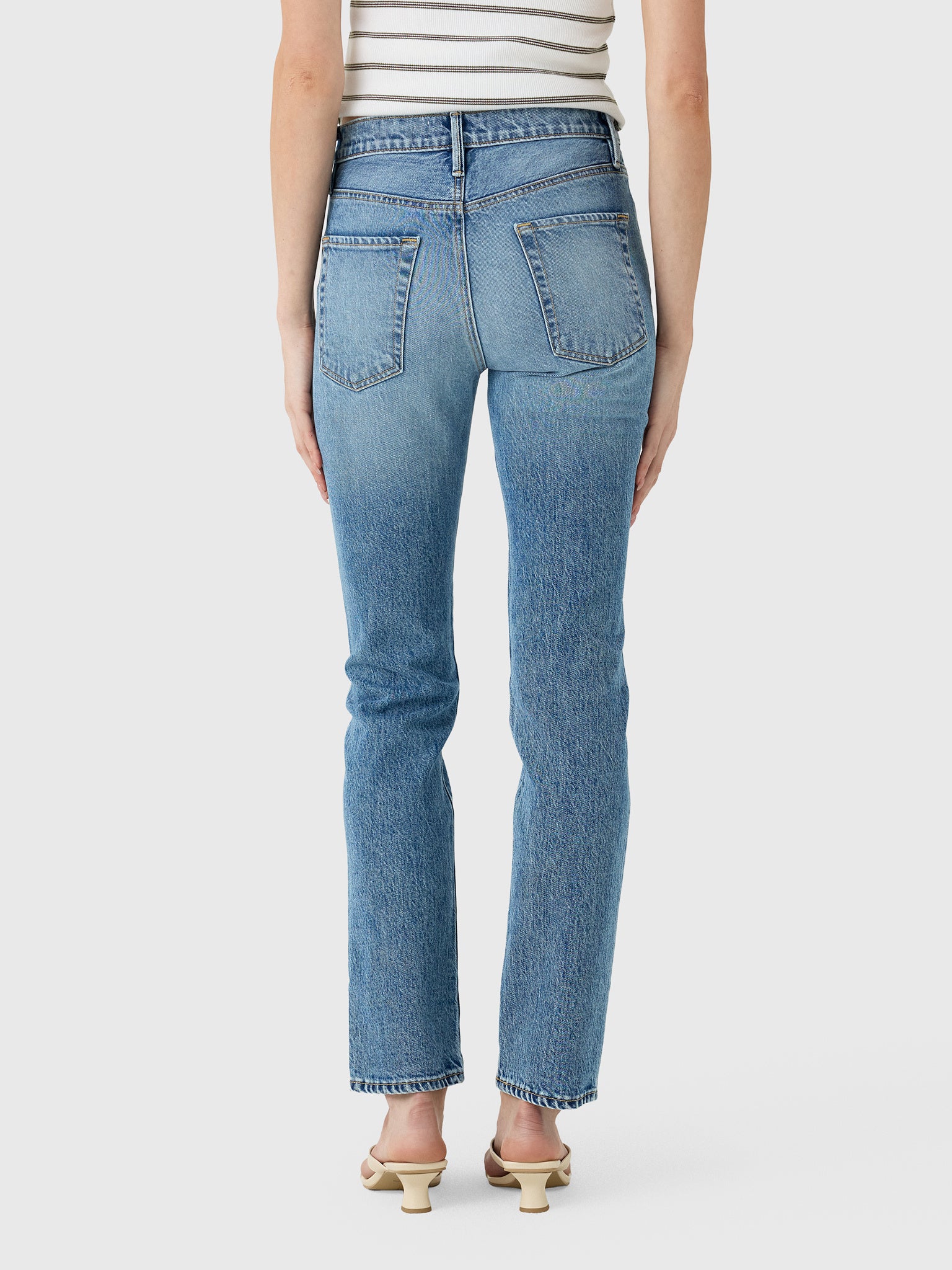 Betro Simone Women's Lindsay Straight Leg Jean - Saint Bernard