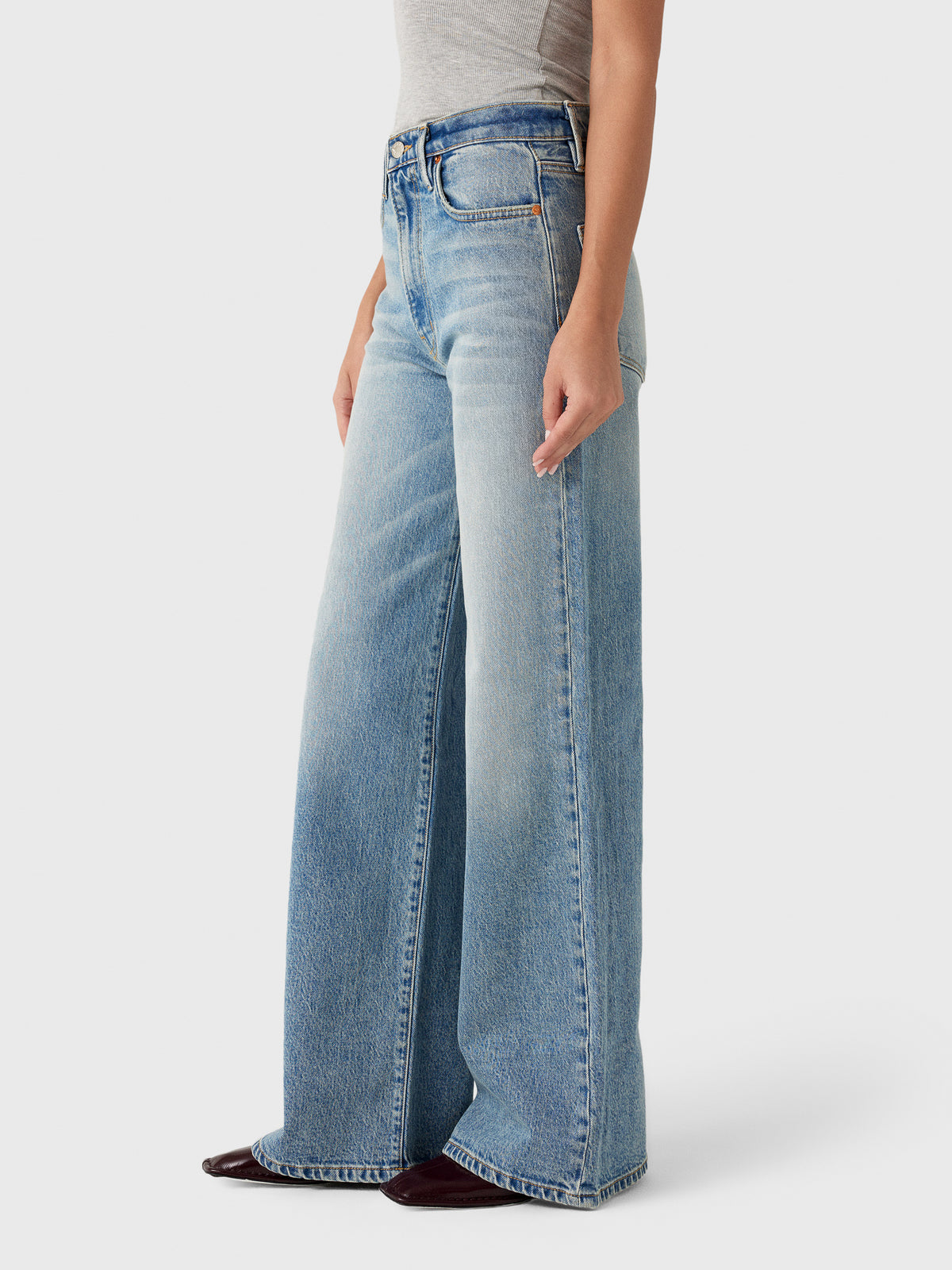 Betro Simone Women's Alexa Wide Leg Jean - Saint Bernard