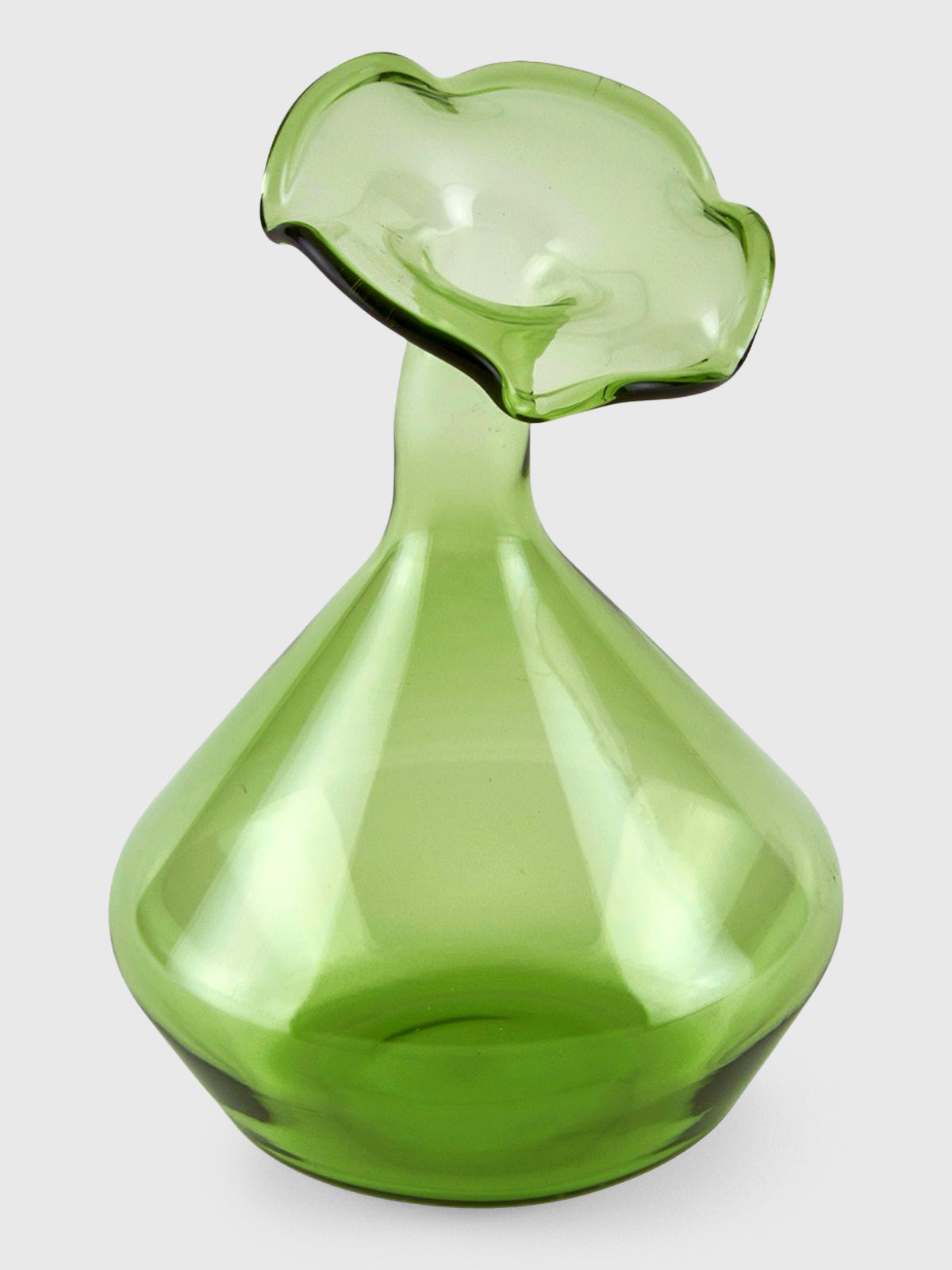 TIZO Angled Neck Glass Vase - Saint Bernard