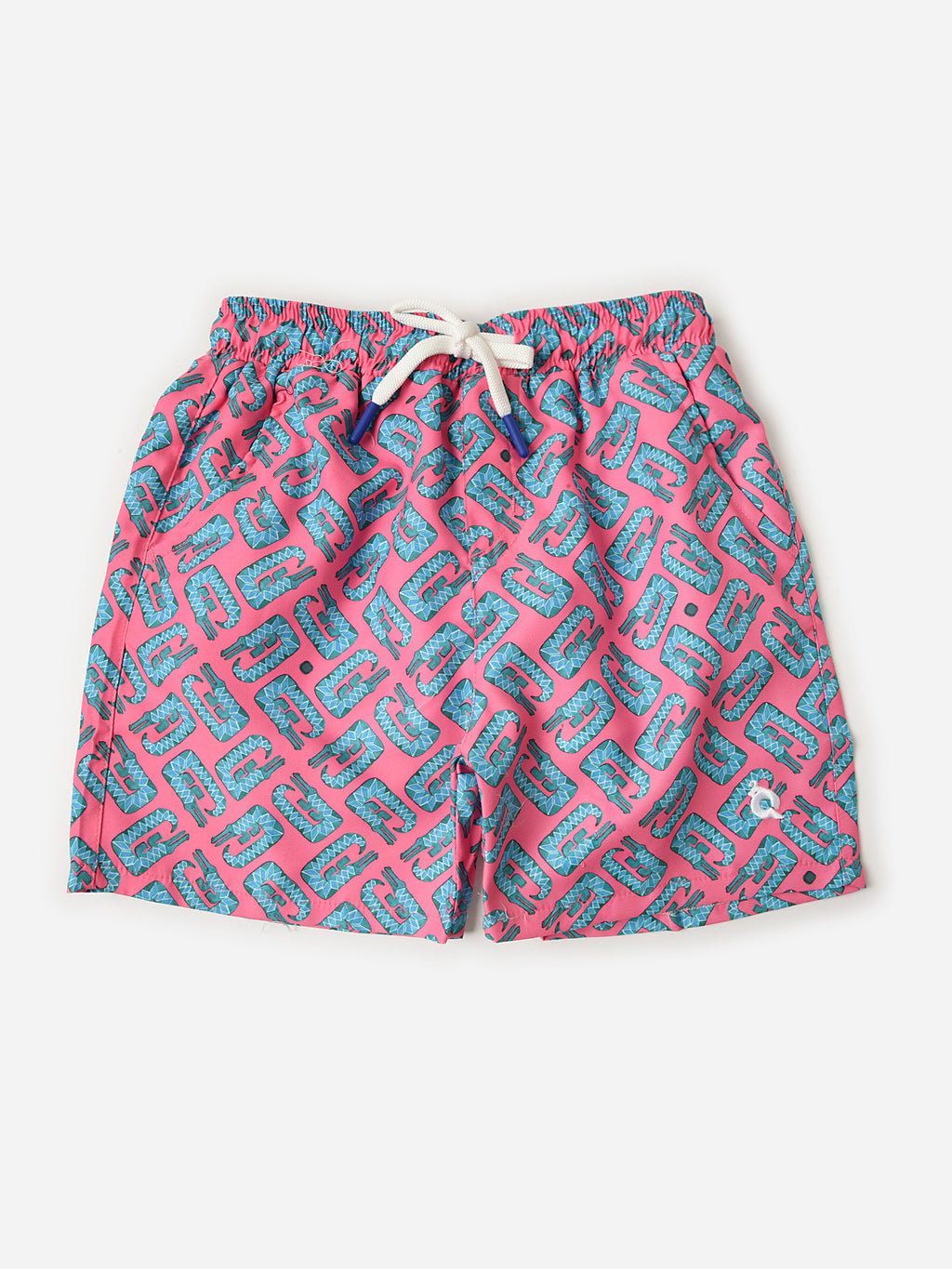 Blue Quail Boys' Swim Trunk - Saint Bernard