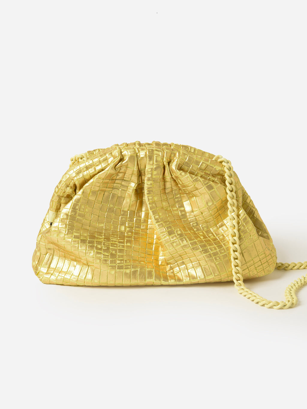 Maria La Rosa Game Laminated Clutch - Saint Bernard