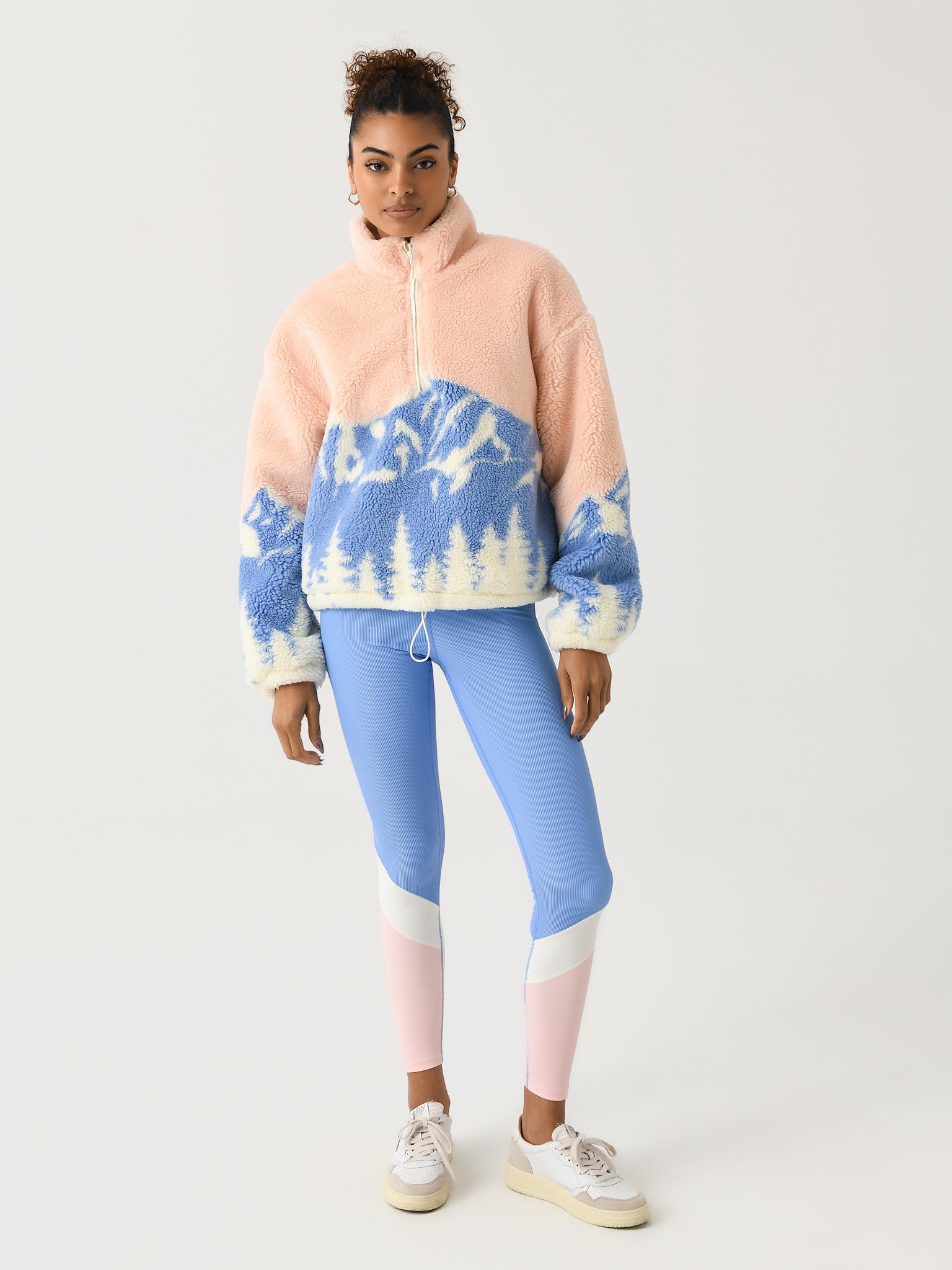 Beach Riot Women's Leona Sherpa Pullover | $168.00 | Saint Bernard