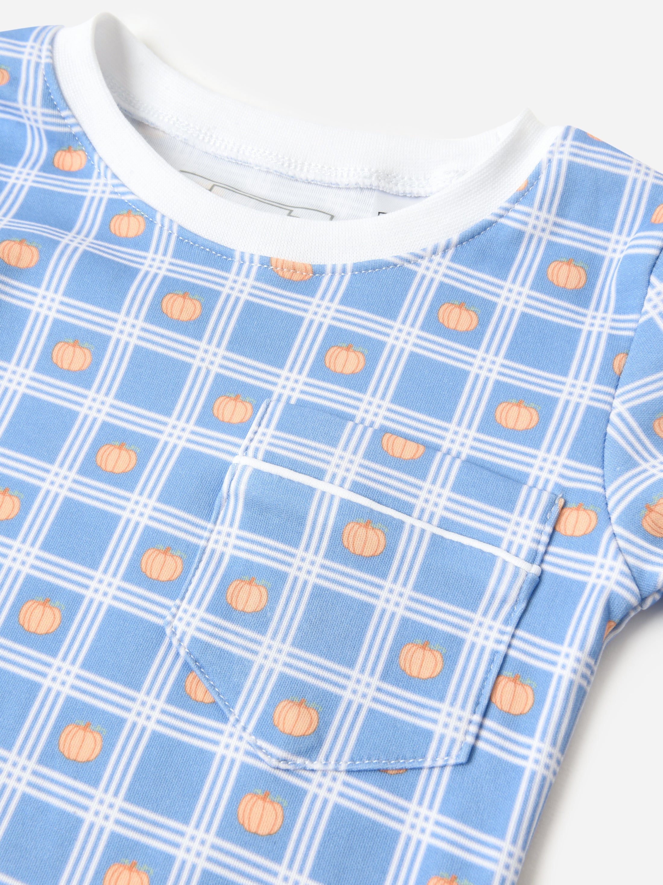 Bradford Boys Pajama Pant Set- School Plaid Blue