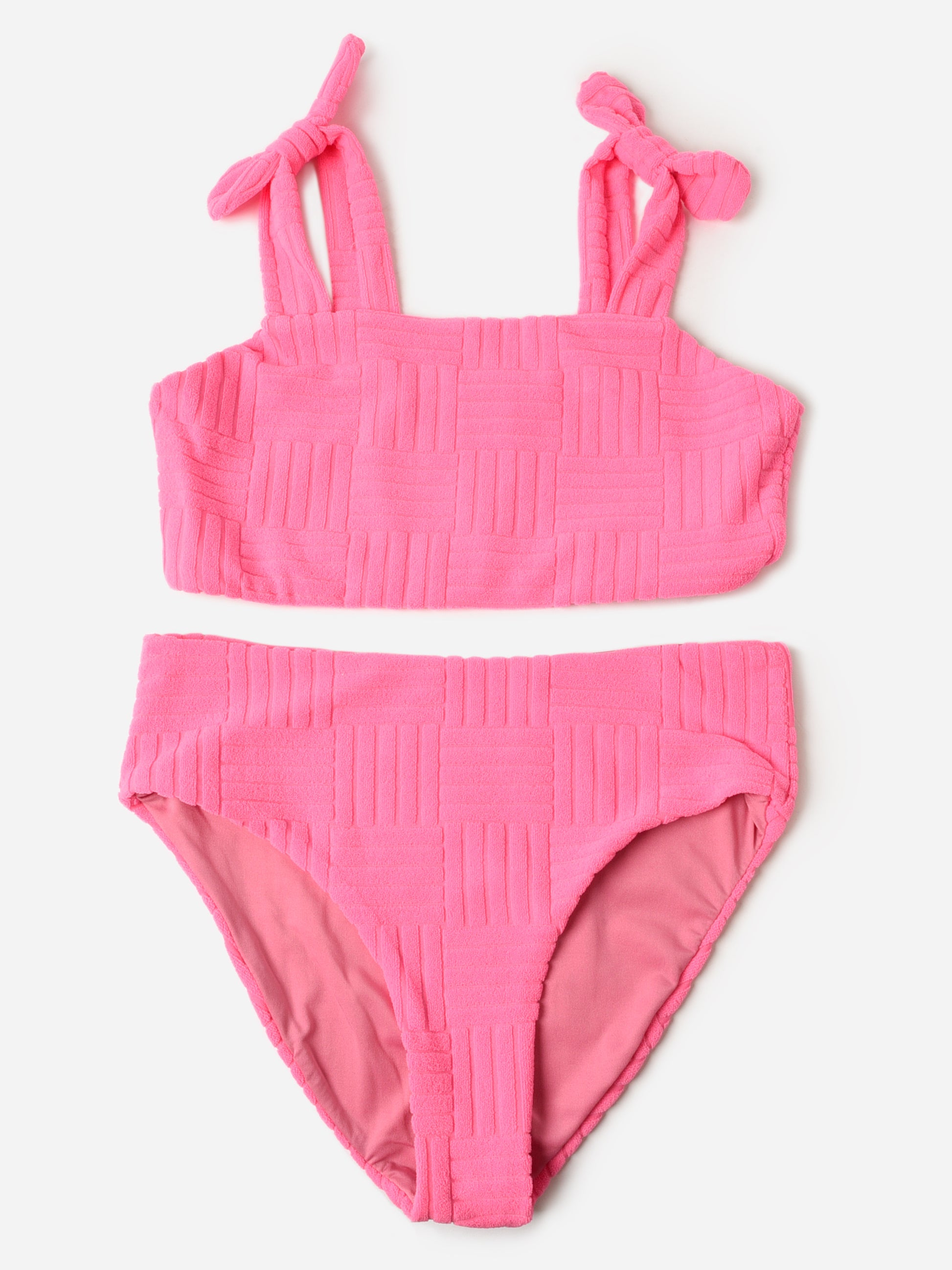 Beach Riot Girls' Little Stella Bikini Set - Saint Bernard