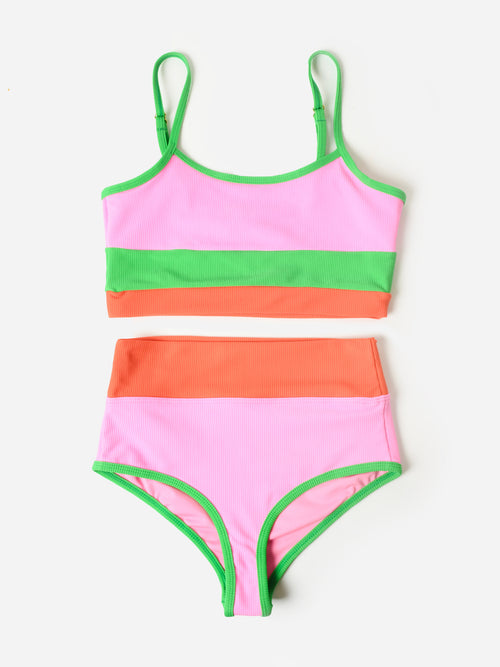 Beach Riot Girls' Little Eva + Emmie Bikini Set