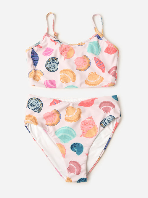 Beach Riot Girls' Little Libbie + Janie Bikini Set