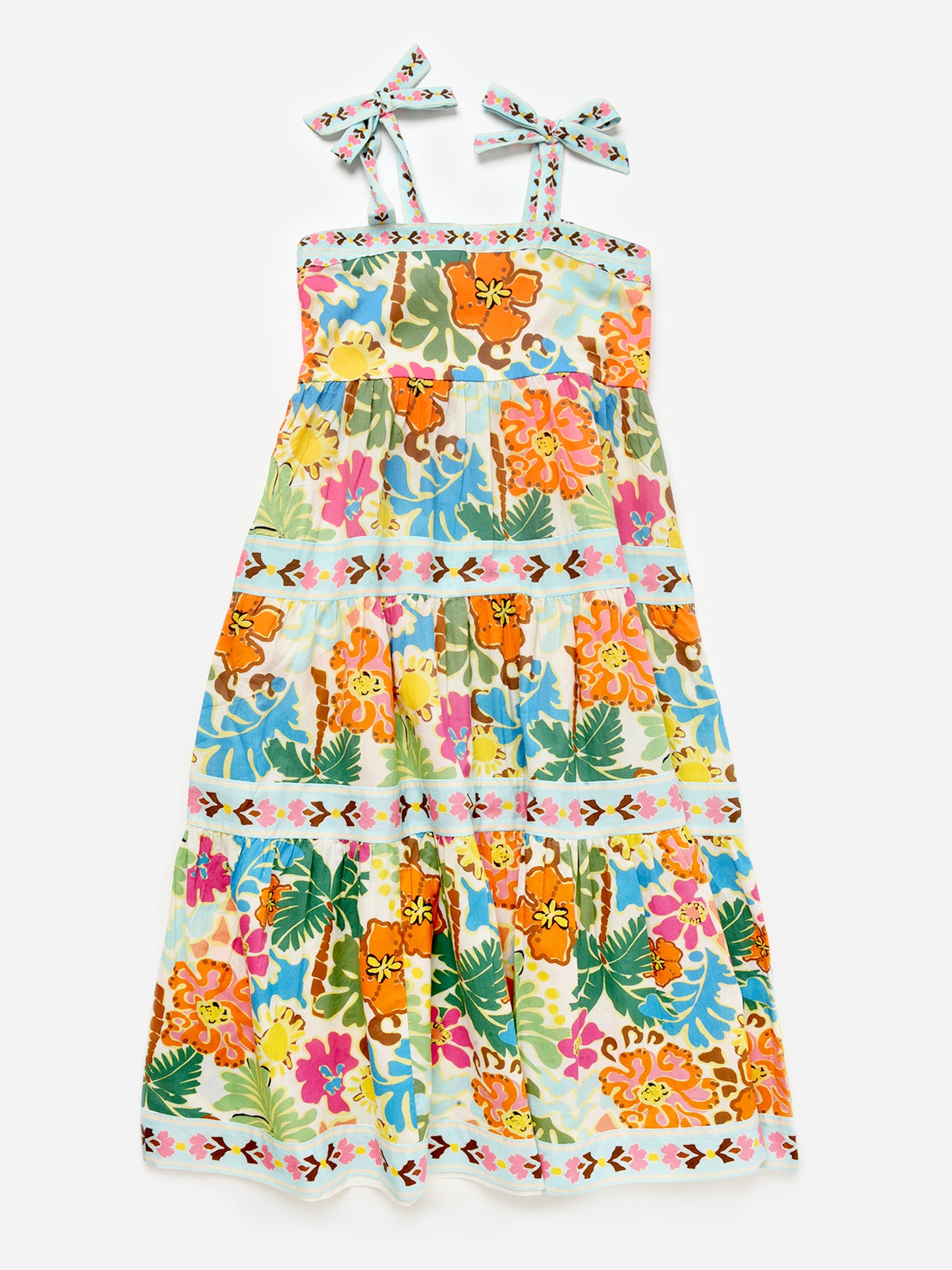 Beach Riot Girls' Little Charlotte Dress - Saint Bernard