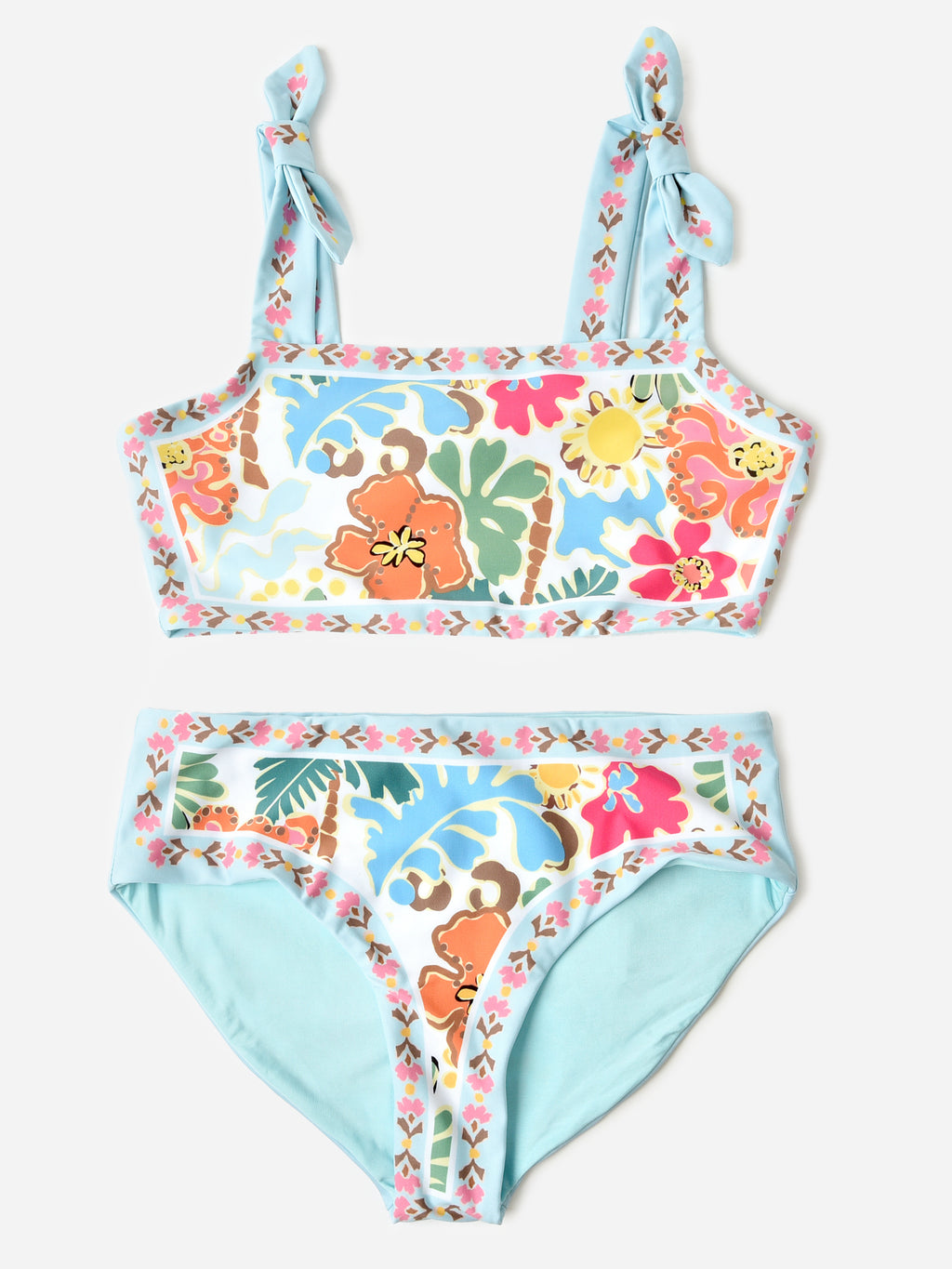 Beach Riot Girls' Little Stella + Janie Bikini Set - Saint Bernard