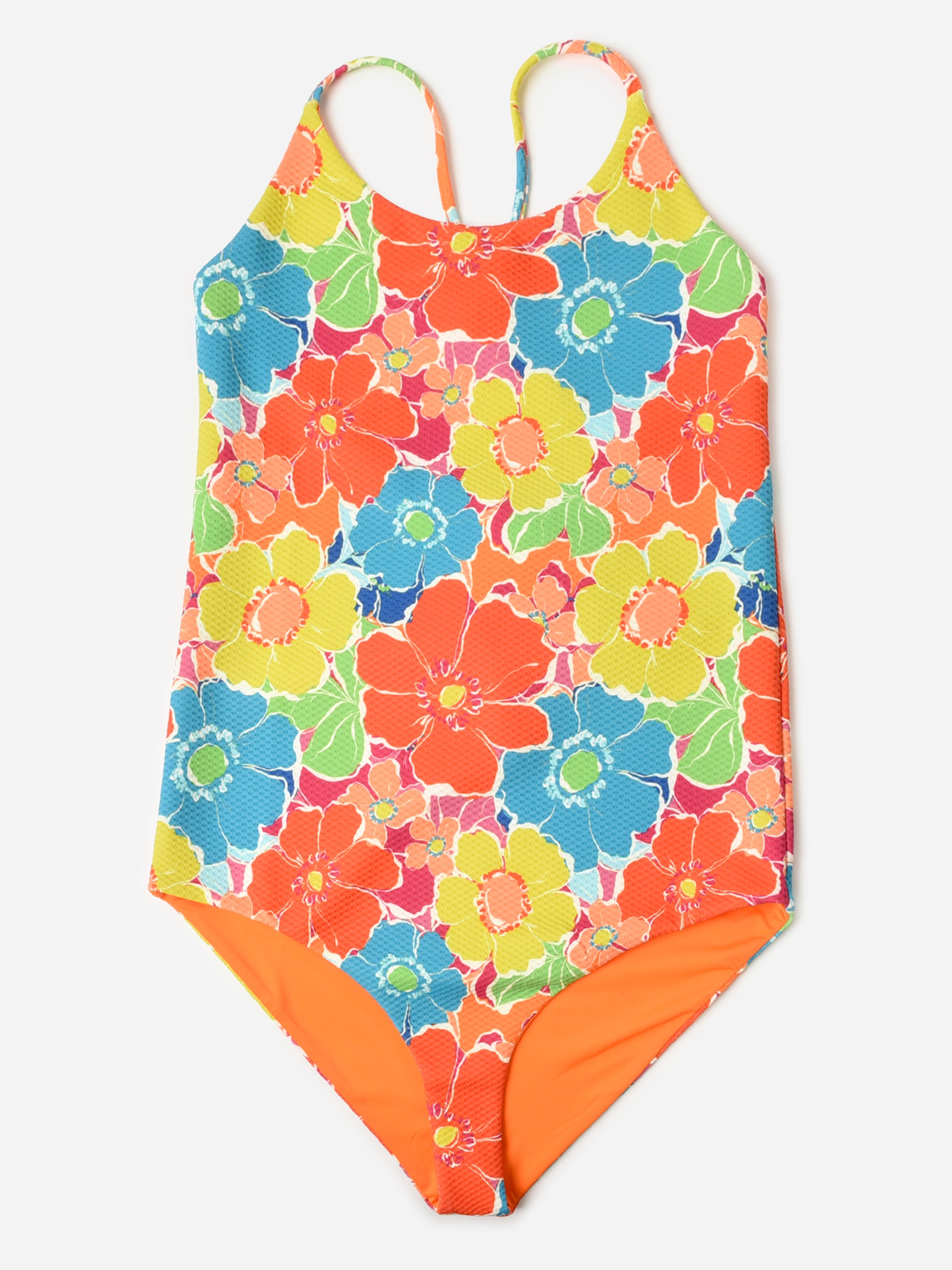Beach Riot Girls' Little Julia One-Piece Swimsuit - Saint Bernard
