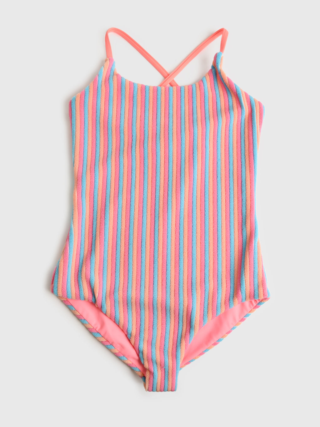 Beach Riot Girls' Little Julia One-Piece Swimsuit - Saint Bernard