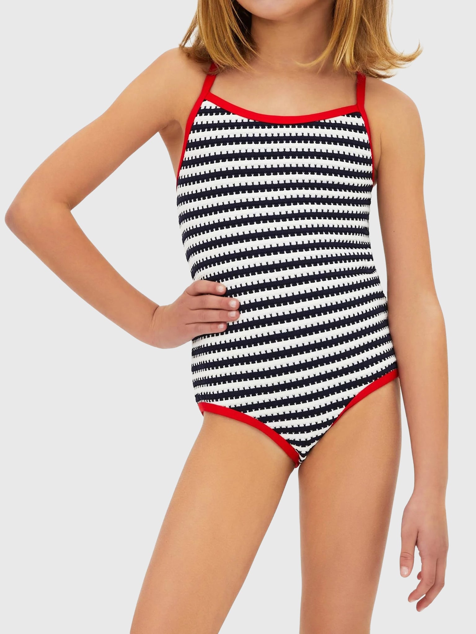 Beach Riot Girls' Little Julia One-Piece Swimsuit - Saint Bernard