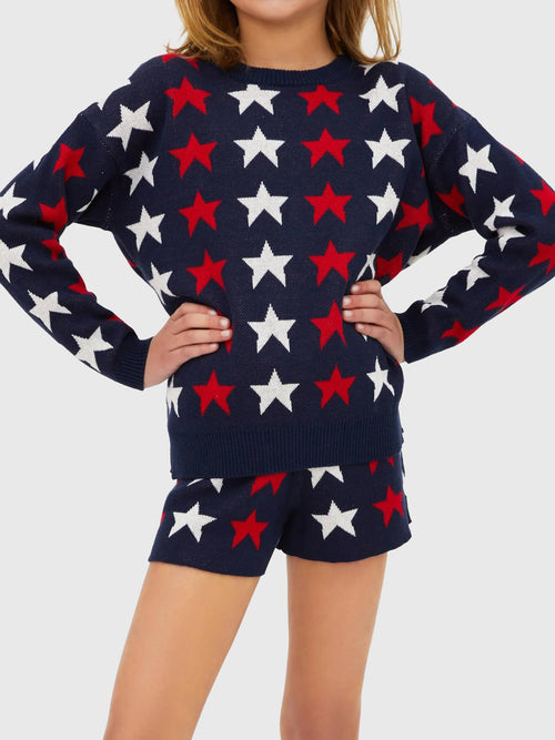 Beach Riot Girls' Little Callie Sweater