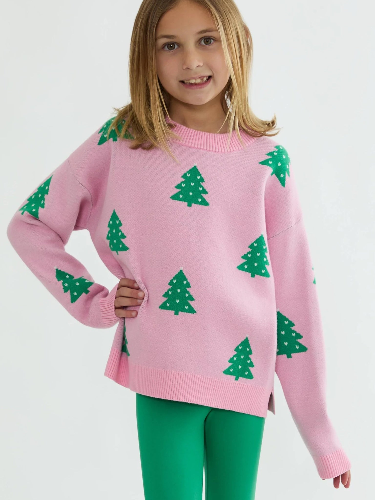 Beach Riot Girls' Little Callie Sweater - Saint Bernard