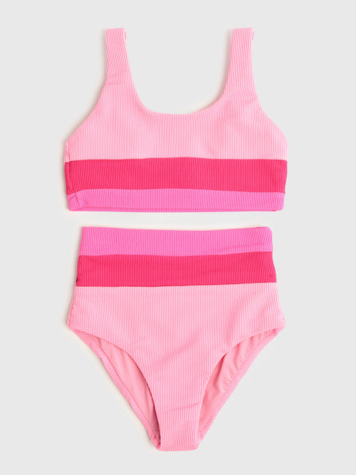 Beach Riot Girls' Little Mackenzie & Heidi Bikini Set