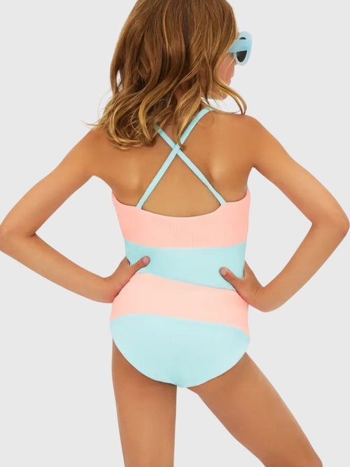 Beach Riot Girls' Little Calista One-Piece Swimsuit