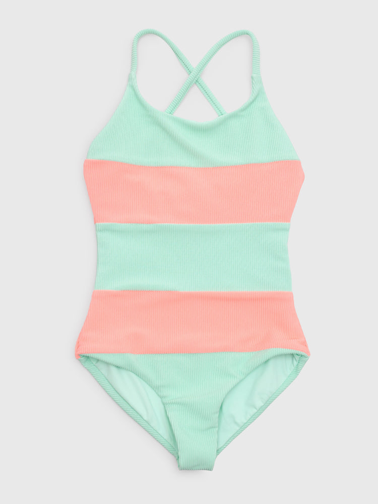 Beach Riot Girls' Little Calista One-Piece Swimsuit – Saint Bernard
