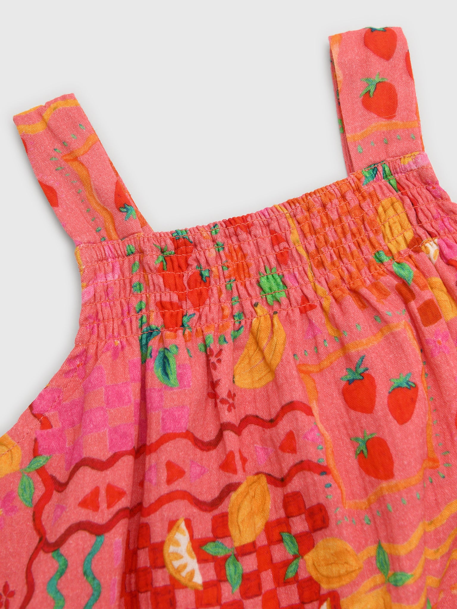 Beach Riot Girls' Little Selma Dress - Saint Bernard