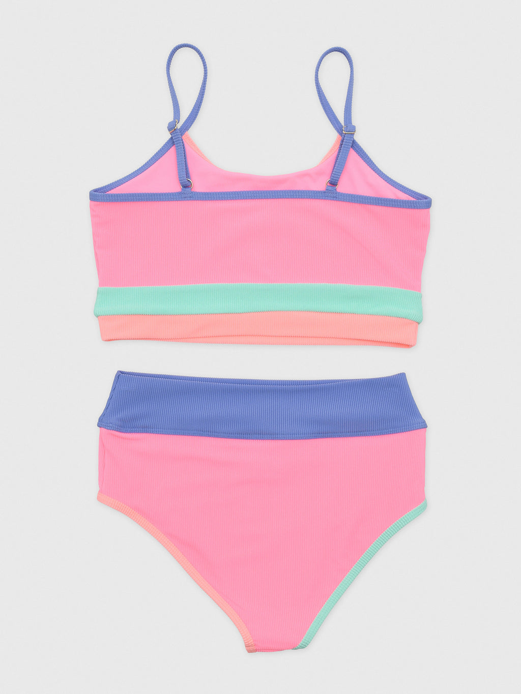 Beach Riot Girls' Little Eva & Emmie Bikini Set - Saint Bernard
