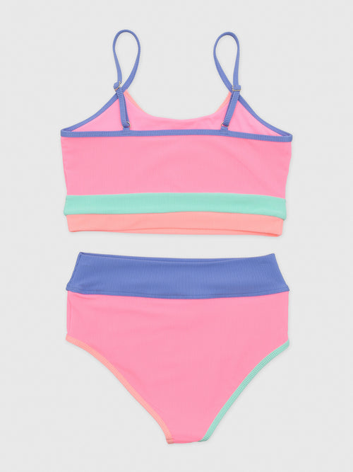 Beach Riot Girls' Little Eva & Emmie Bikini Set