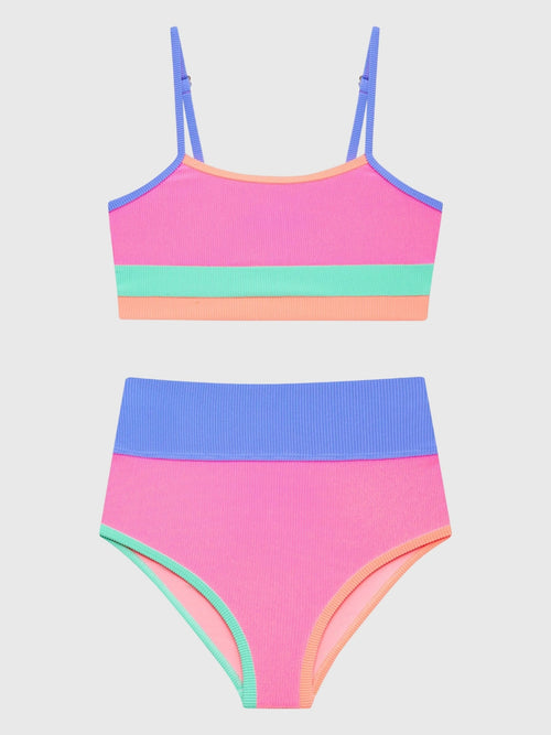 Beach Riot Girls' Little Eva & Emmie Bikini Set
