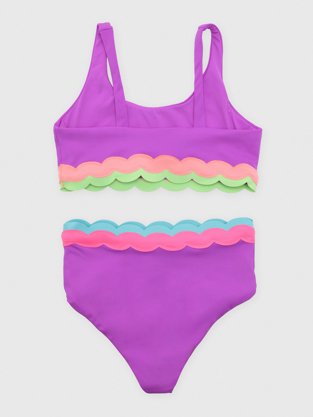 Beach Riot Girls' Little Marin & Harriet Bikini Set - Saint Bernard