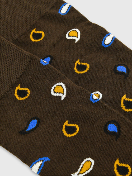 Dead Soxy Men's Briggs Dress Socks - Saint Bernard