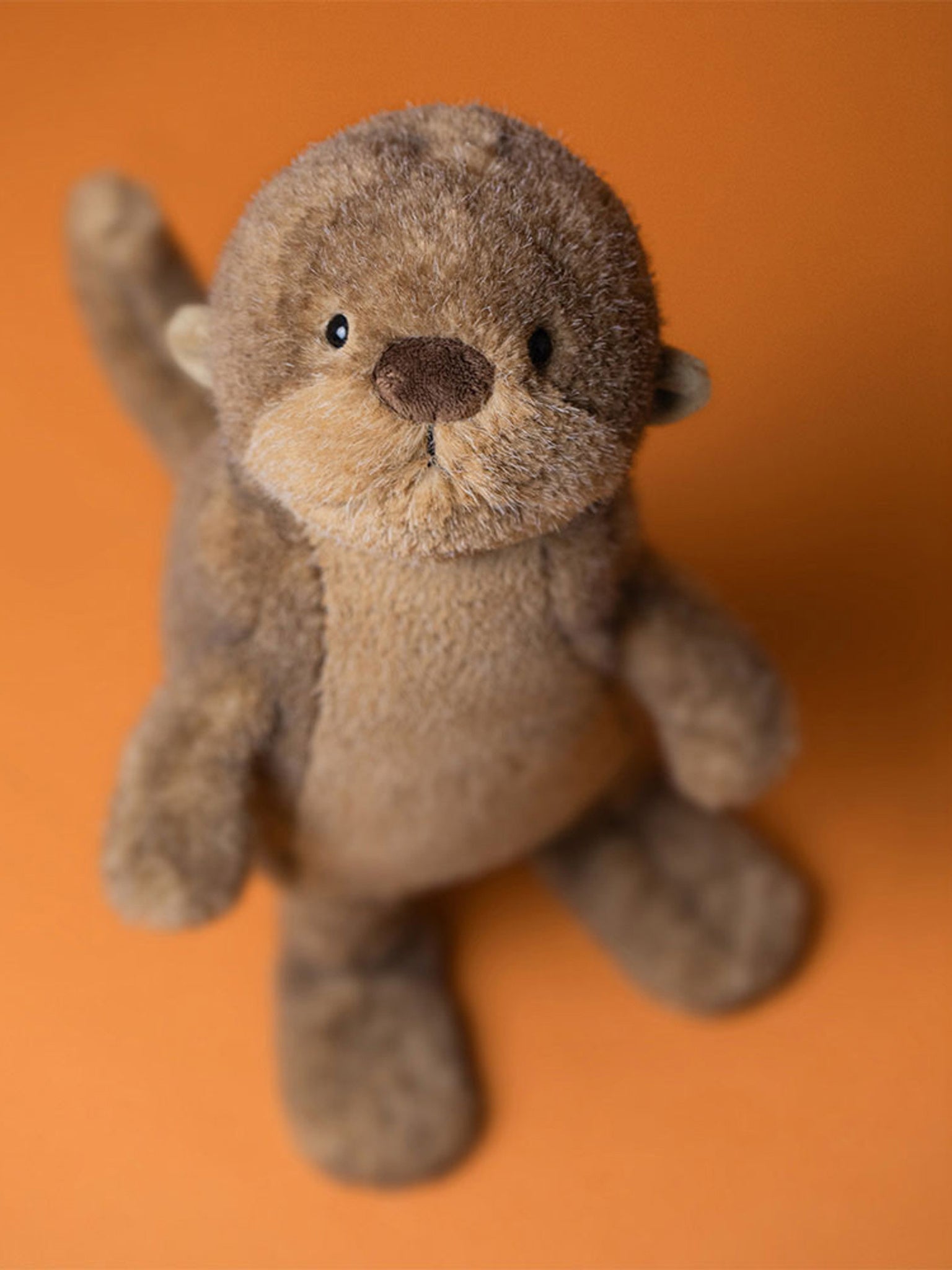 マリンシリーズ ぬいぐるみ TAKENOKO たけのこ Otter　河獺　カワウソ　動物　ぬいぐるみ Brooke  カワウソ グレー M ぬいぐるみ