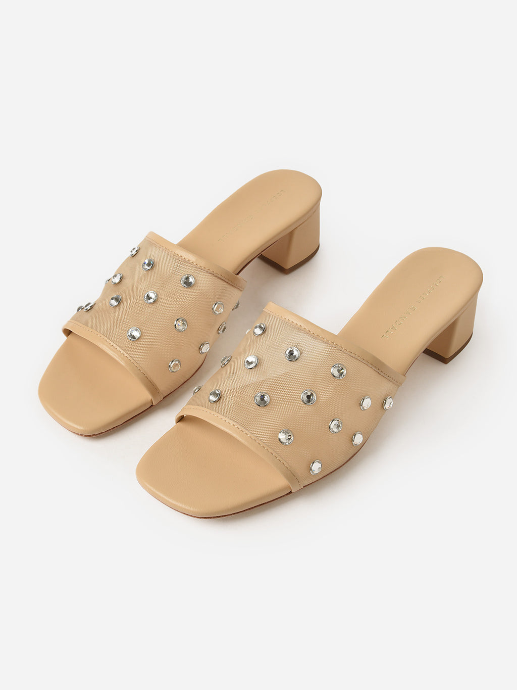 Loeffler Randall Women's Brooke Mesh Mule - Saint Bernard