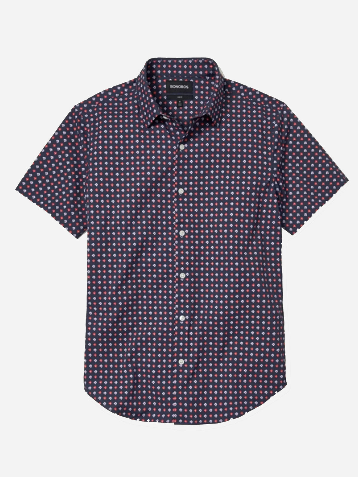 Bonobos Men's Tech Short Sleeve Shirt - Saint Bernard