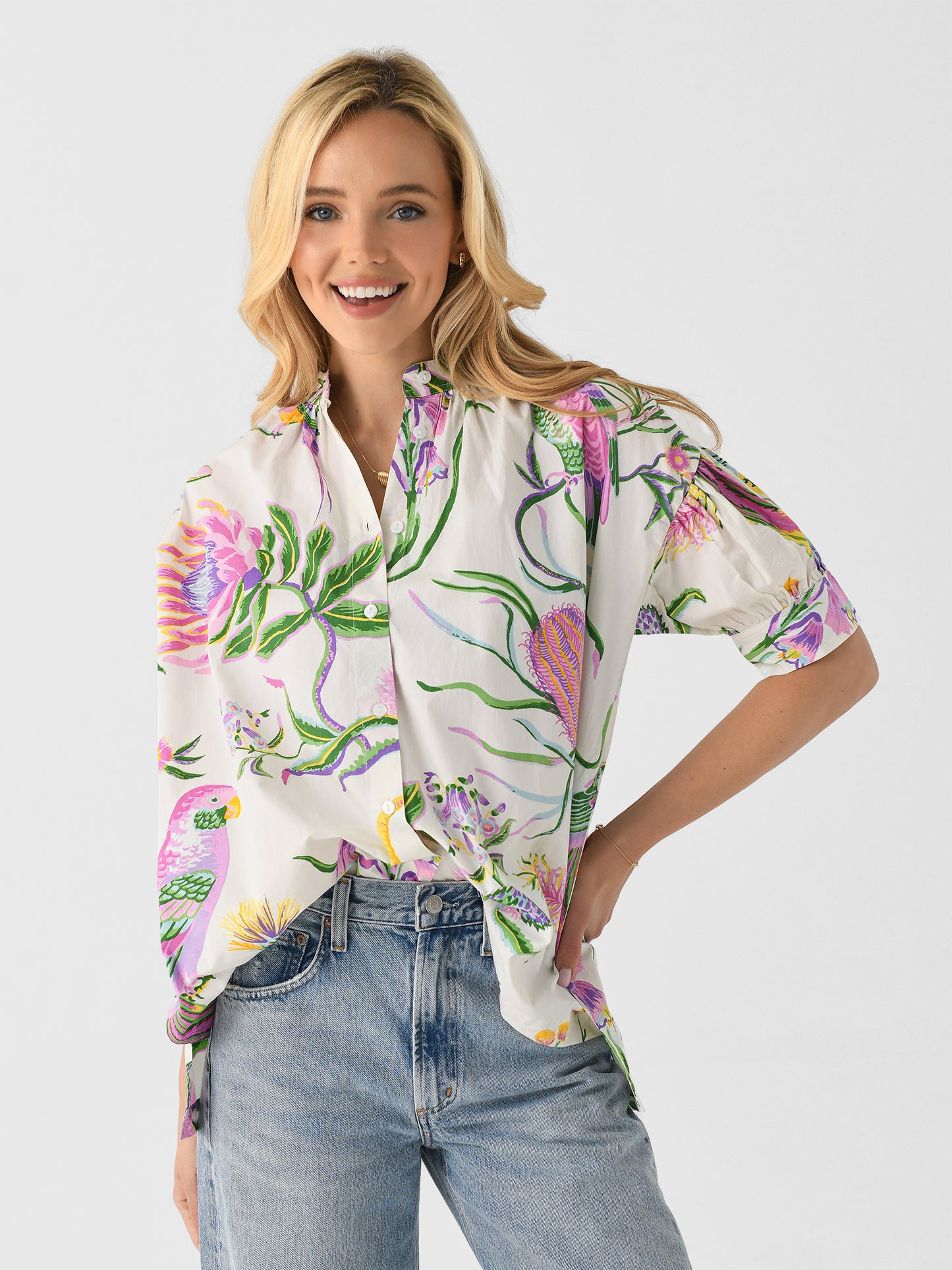 Banjanan Women's Ivy Shirt - Saint Bernard