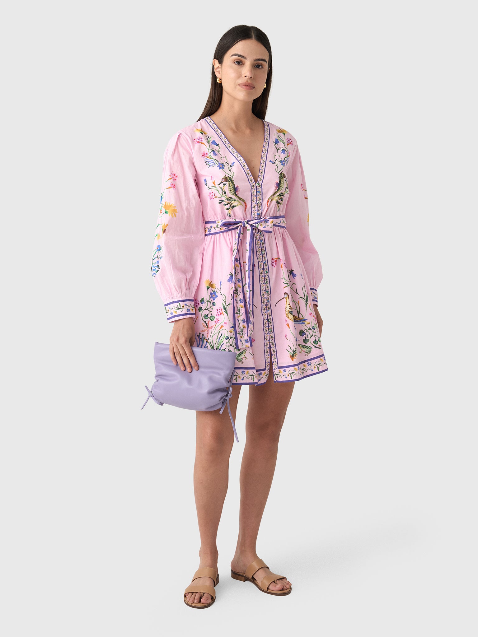 Banjanan Women's Anne Mini Dress - Saint Bernard